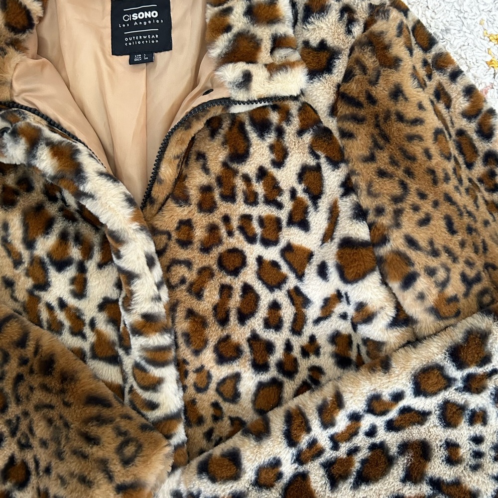 CISONO Cheetah Print Jacket - Picture 3 of 5